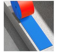 1 borde de escalera de vinilo azul antideslizante - Protector de escalera autoadhesivo de seguridad for uso en interiores y exteriores(LxW 30mx4cm)
