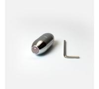 1 bota de piedras preciosas para horquillas de afinación con cuarzo rosa de 10 mm, gemas personalizables para Schumann 93.96, curación de sonido y armonización de biocampos, herramientas de terapia de