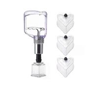 1 bote de masaje con ventosas en forma de estrella o corazón, medicina china, anticelulítica, para el