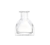 1 botella de difusor de cristal transparente recargable vacía de 50ml para manualidades difusor de varillas de repuesto para manualidades difusor de aceites esenciales difusor proyect de manualidades