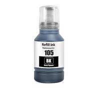 1 Botella de Tinta Negra Go Inks de 140 ml para reemplazar a impresoras EcoTank compatibles con Epson