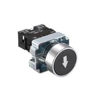 1 Botón Interruptor Autoreinicio Parada de Emergencia Perilla 22mm Arranque con Llave Movimiento Progresivo XB2-BG21 XB2-BA31 XB2-BS54(XB2-BA3351)