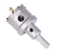 1 broca de carburo TCT para sierra perforadora, cortadora de metal para aleación de acero inoxidable, broca de perforación de metal, 32 mm