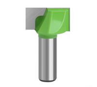 1 broca de enrutador inferior de limpieza de vástago de 12,7 mm con hoja de carburo sólido para carpintería, acrílico, MDF, PVC, grabado 3D y aplicaciones de chaflán, se adapta a enrutadores CNC