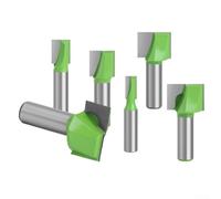 1 broca de fresado inferior de 12,7 mm para grabado de carpintería en centros de mecanizado CNC y recortadoras (22 mm)