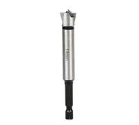 1 broca Forstner de 14 mm, vástago hexagonal de 1/4 pulgadas, acero al carbono, para madera, MDF, fabricación de muebles