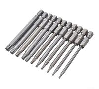 1 broca magnética para destornillador Torx, 75 mm de longitud, 640 mm en total, adecuado para uso doméstico e industrial ()