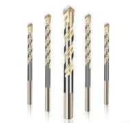 1 broca para azulejos de cerámica, madera y metal, eficaz para aplicaciones de perforación de hormigón (5 mm)