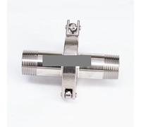 1" BSPT Male x 1.5" Tri Clamp Set SUS304 Stainless Steel Assembly Fitting Tri-Clover Home Brew