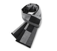 1 Bufanda, Bufanda Cálida De Otoño E Invierno, Bufanda De Hombre a Prueba De Viento, Bufanda Clásica De Moda a Cuadros, Bufanda Suave Y Cálida, Bufanda De Negocios Informal Para Hombres Y Mujeres
