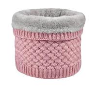 1 Bufanda Gruesa Rosa, Bufanda De Punto Cálida, Productos Para Exteriores Para Otoño E Invierno, Bufanda Simple Y Versátil, Bufanda Para Mujer