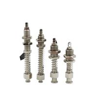 1 cabeza pequeña 7 mm Manipulador de vacío Base Soporte neumático Lado cola de admisión de succión 07 mm Manipulador 50/60/90 Diámetro (M10-L90-07B)