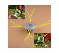 1 cabezal de desbrozadora de aluminio, cabezal de corte universal para accesorios de cortadora de c?sped