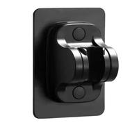 1 cabezal de ducha con botón de cambio de 3 modos y efecto lluvia, gran caudal y alta presión.(Black Holder)