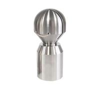 1 cabezal de limpieza de tanque CIP de bola de pulverización giratoria de acero inoxidable SS316 de 3/8"-2" BSPT con rosca hembra y cobertura de 360 grados. Original(1I2 female thread)