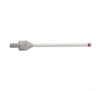1 cabezal de sonda de medición CNC con conexión M2.5, punta de bola de 2 mm y eje de porcelana para una ubicación precisa de las piezas y verificación de configuración (M2.5XD2XL30)