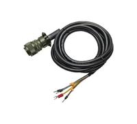 1 cable de alimentación servo JZSP-UVA102-03-E JZSP-UVA102-05-E JZSP-UVA102-10-E para línea de motor SGMGH GV 7G 15M 20M 25M 30M (20m, recto)