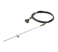 1 cable de control de estrangulador para carburadores de motocicleta, diseño fiable de empuje y tracción (4,5 metros)
