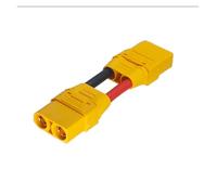 1 cable de extensión de batería XT90 de 10/20/30/40/50 cm/1 m, 10AWG/12AWG cable de silicona macho-hembra para RC Drone Lipo (XT90H-F a XT90H-F, 10AWG_30CM)