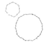 1 Cadena Pantalón, 1 Pulsera, Decoración Cadena, Complementos Punk, Complementos Góticos Unisex, Decoración Personalizada