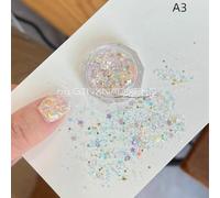 1 caja corazón estrella colorido uñas brillo dopamina 3D uñas arte encanto decoración joyería manicura accesorio