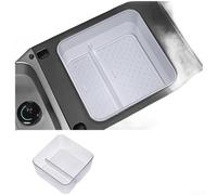 1* caja de almacenamiento caja de almacenamiento Han EV organizador de consola de coche caja impermeable organizador para reposabrazos de coche almacenamiento (B)