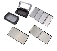 1 caja de almacenamiento de agujas con disco magnético para asegurar agujas de bordado y objetos pequeños (B)