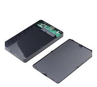 1 caja de disco duro móvil IDE de 5 pulgadas con puerto paralelo de alto almacenamiento externo USB2 0 480bps ABS indicador Plug and Play, sin tornillos, fácil de desmontar, compatible con múltiples