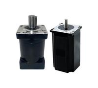 1 caja de engranajes planetarios de 57 mm con relación 3:1, 4:1, 5:1, 6:1 y 10:1 y motor paso a paso Nema23 de 57 x 100 mm, 2,5 N y eje único de 8 mm de diámetro.(Ratio 4 to 1)