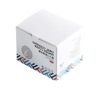 1 caja de limpiador de lengua infantil, cepillo de dedos de tela no tejida, herramienta de masaje suave para recién nacidos a 2 años de edad, limpiador de boca suave no tejido para bebés