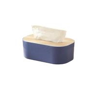 1 Caja de pañuelos de Estilo Sencillo con Tapa de Madera for el hogar, la Sala de Estar, el Escritorio, la servilleta y el baño.(Purple)