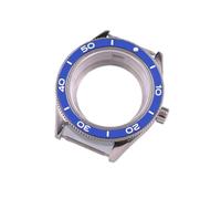 1 Caja de Reloj de 41,5 mm, 6 Colores, Compatible con NH35, NH36, ETA 2824, PT5000, Movimiento, Piezas de Reloj, Caja de Cristal.(F,ETA2824 PT5000)