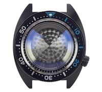 1 Caja de Reloj for Hombre de 41 mm, Repuesto de Cristal for Movimientos NH35, NH36, NH34 y NH38, Esfera de 28,5 mm.(Black Chapter Ring 5)