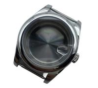 1 Caja de Reloj NH35 36 mm/40 mm con Cristal Zafiro for Movimiento, NH36 y NH38, Esfera 28,5, Tapa Trasera exposición(Solid Back Cover 2,40mm nh35 nh36 n3h8)