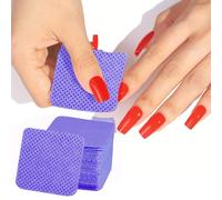 1 caja de toallitas para uñas sin pelusas, extensiones de pestañas, toallitas adhesivas superabsorbentes de tela no tejida, paños quitaesmalte de uñas