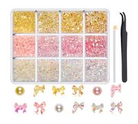 1 caja de uñas 3d encanto uñas diamantes de imitación para mujeres uñas decoración uñas proyectos de arte embellecimiento oficiales accesorios
