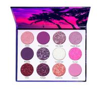 1 Caja Paleta de Sombras de Ojos Brillante, Mate y Metálica | Textura Delicada, Fácil de Aplicar, sin Polvo Suelto, Apta para Piel, Maquillaje Diario