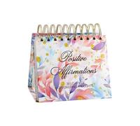 1 calendario inspirador de escritorio, 365 días de afirmaciones positivas y citas de empoderamiento, recordatorios motivacionales diarios, diseño de bobina de papel para el hogar, la escuela y la