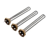 1 calentador tubular de agua eléctrico de 220 V, 1 KW/1,5 KW/2 KW, elemento de calefacción de inmersión de 1 1/4 pulgadas con tubo de sonda (tubo de 1,5 kW y 260 mm)
