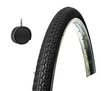 1 Camera D Aire + 1 neumático negro para bicicleta 26 x 1 1/2 (35 - 584)