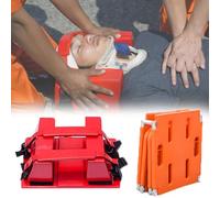 1 camilla portátil con tabla espinal for transporte de pacientes en agua con inmovilizador de cabeza de espuma - Ideal for piscinas(Board+head Immobilizer)