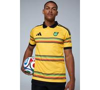 ADIDAS PERFORMANCE Camiseta de fútbol 'Jamaika 26 x Bob Marley' turquesa / dorado / rojo / negro XLxTallas normales turquesa / dorado / rojo / negro