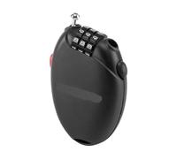 1 candado antirrobo con cable de contraseña. | Candado antirrobo for mochila for casco de bicicleta