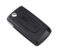1 Carcasa De Llave Plegable con 2 Botones para Coche CE0536 para Peugeot 207 307 308 407 607 para Citroen C2 C3 C4 C5 C6