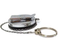1 carrete retráctil con clip para cinturón y cadena de metal, soporte para tarjetas de identificación, clip de cinturón, tirador de cadena para trabajadores de oficina