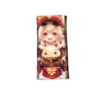 1 cartera larga Genshin Impact Peripheral Tri-Fold a todo color impresa de piel corta de 18 x 9 x 1 cm, Estilo 12., Talla única, Bonito