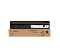 1 Cartucho de tóner a Color Compatible T-FC505/T-FC505C for To-iba ES-Audio 2000AC, 2500AC, 2505AC, 3005AC, 3505AC, 4505AC y 5005AC.(T-FC505C Black 1pcs)