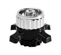 1 cartucho de válvula adaptador para Easy-Click/CV, accesorios de cocina, adaptador de cartuchos de gas, cartucho de gas, transición de cierre de bayoneta a rosca de 7/16", para accesorios de cocina