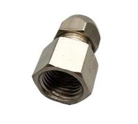 1 casquillo de compresión for tubo de aceite con cierre de anillo - Conector de compresión de tubo metálico for tubos de 6-12 mm,(6mmXM20X1.5)