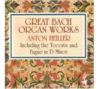 1-CD BACH - GREAT ORGAN WORKS - ANTON HEILLER (CUT-OUT!!)